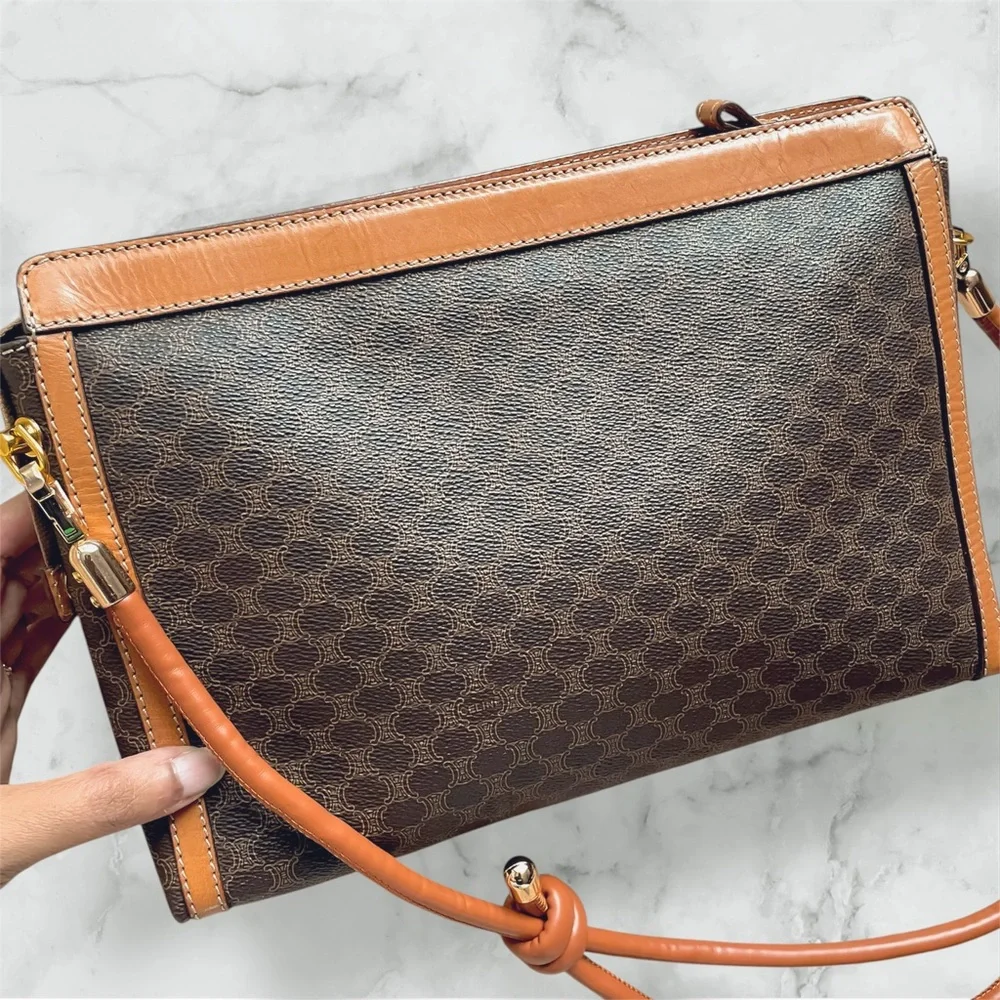 Celine Macadam large Shoulder Bag - Picture 6 of 14